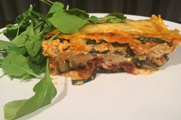 Cuketové lasagne úplně bez těstovin