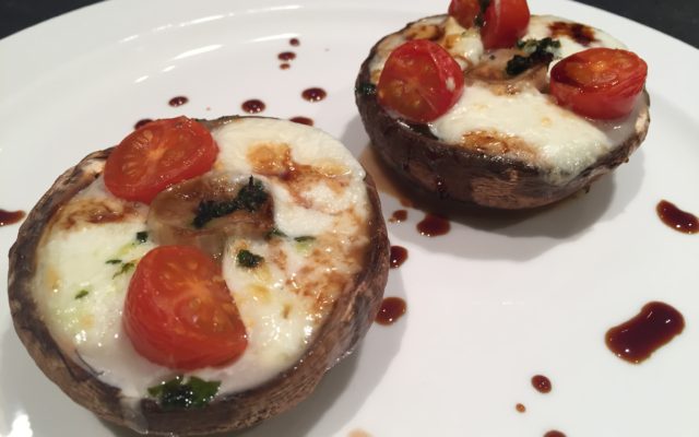 Portobello ala Caprese